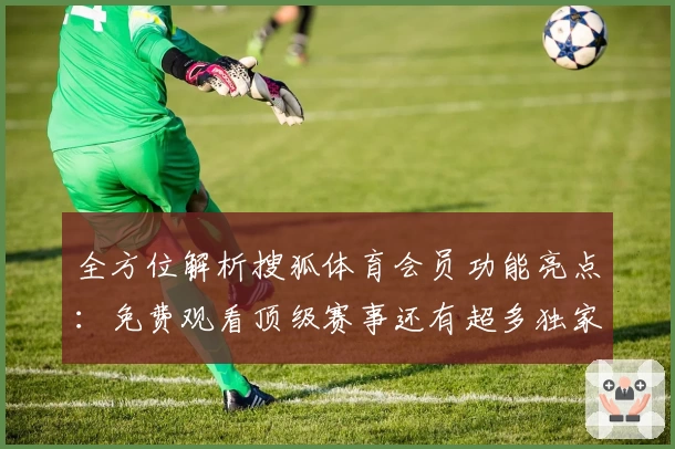 全方位解析搜狐体育会员功能亮点:免费观看顶级赛事还有超多独家福利